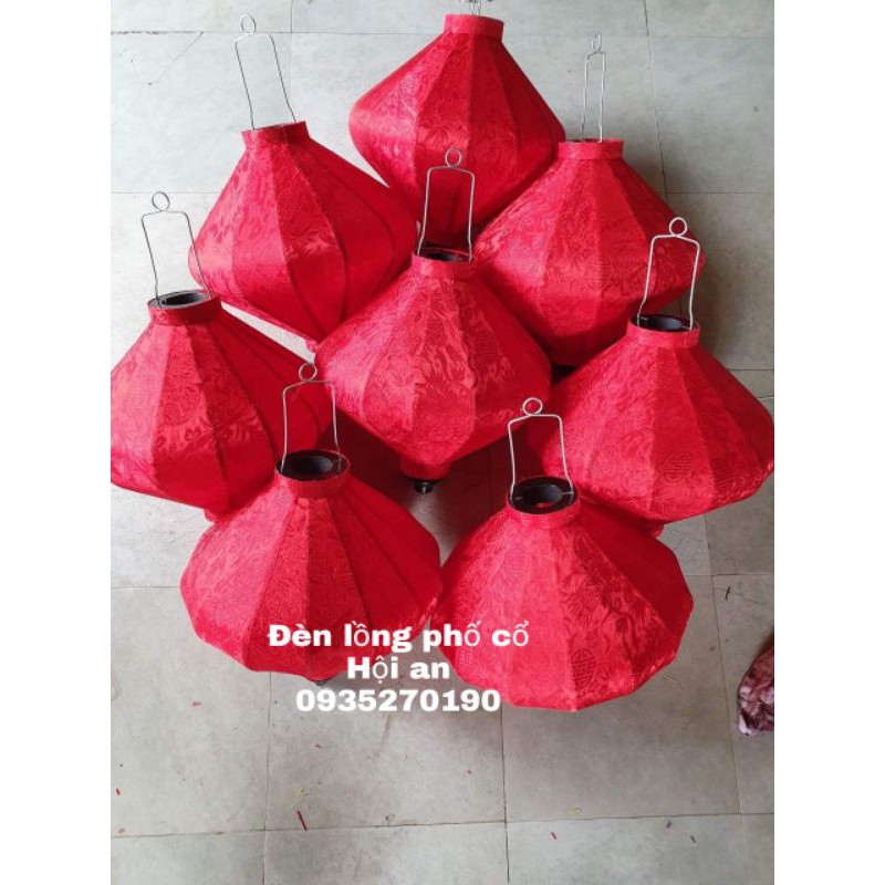 Đèn lồng Hội an quả ú s40