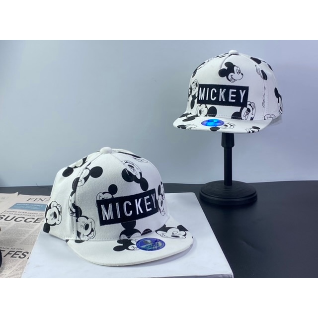 Mũ trẻ em - nón snapback dành cho bé 4tuổi - 10 tuổi mickey cực đẹp hàng vnxk