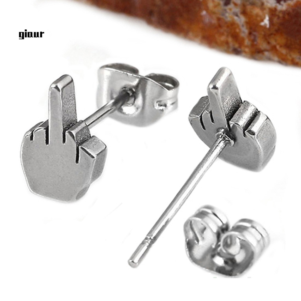 Khuyên tai bằng thép không gỉ không gây dị ứng