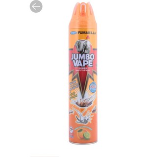 Bình xịt côn trùng Jumbo Vape hương cam chanh 600ml. MUA 2 CHAI SHOP TẶNG VỈ KEO DÍNH CHUỘT