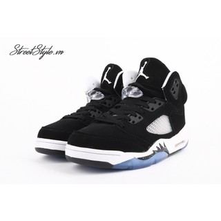 Giày Jordan 5 - Đen trắng OREO - JD5-OREO