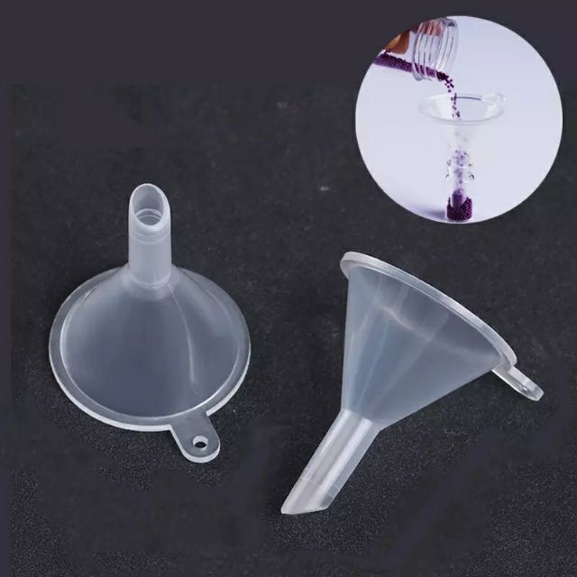 Phểu Mini dùng để sang chiết mỹ phẩm dung dịch nước bằng nhựa
