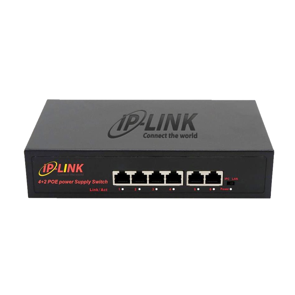 Switch POE IP-Link 4 / 8 Cổng + 2 Cổng Uplink 100Mbps Chống Sét Lan Truyền Hàng Chính Hãng