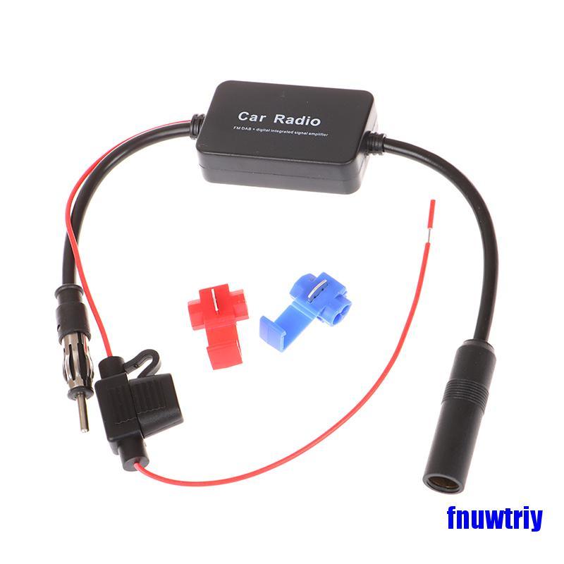 [COD]Car Stereo FM&AM Radio Signal Antenna Aerial Signal Amp Amplifier Booster cable