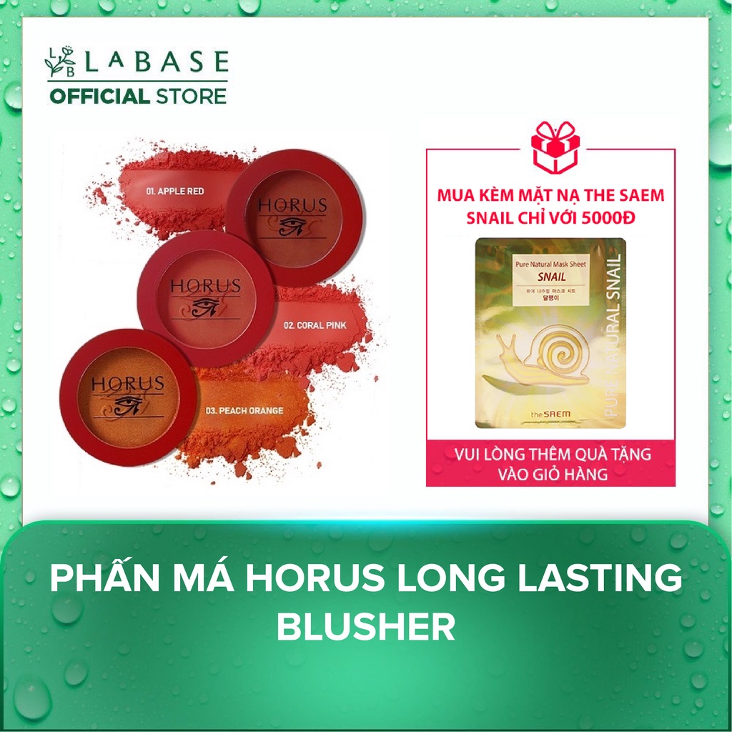 Phấn má Horus Long Lasting Blusher 4g