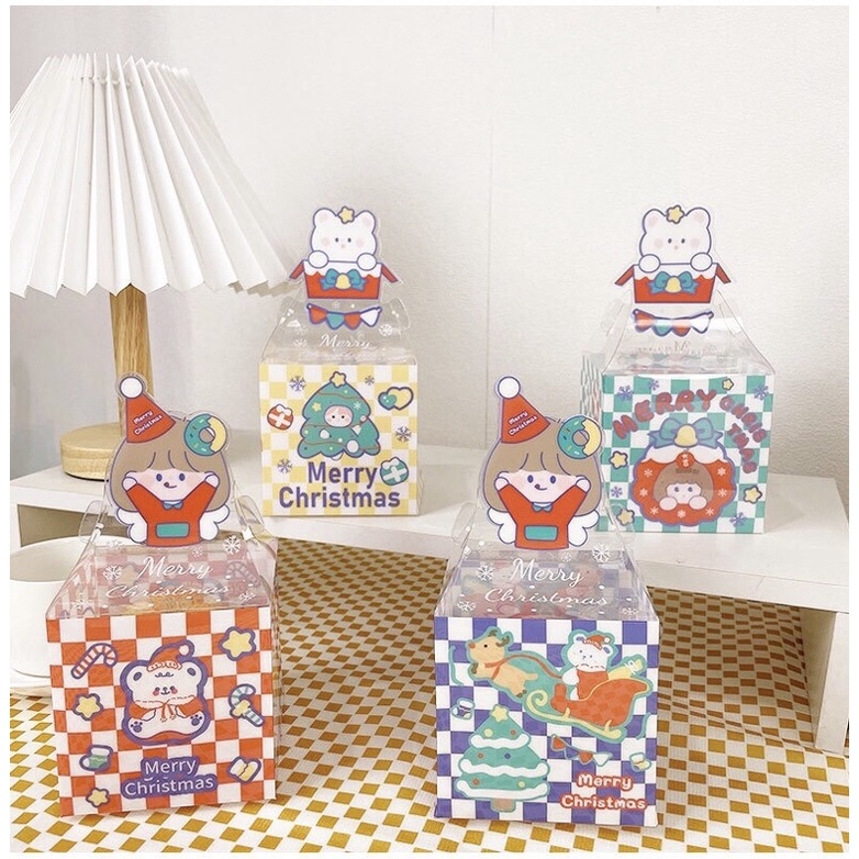 Hộp đựng quà giáng sinh NOEL nhỏ xinh nhiều mẫu dễ thương Cute Shop