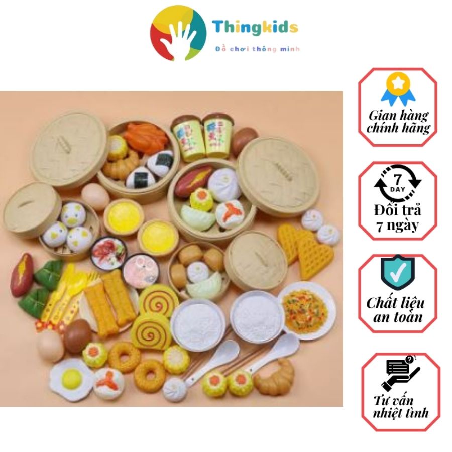 Set Đồ Chơi Bánh Bao Nấu Ăn Cho Bé - Thingkids