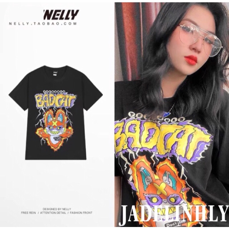 Áo phông nelly heybig sale (có sẵn) 19 badcat