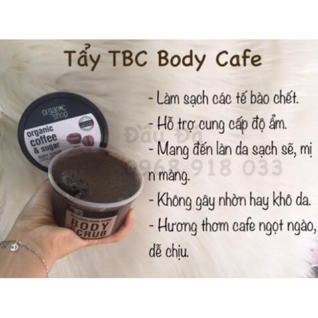 Tẩy da chết body Cafe | BigBuy360 - bigbuy360.vn