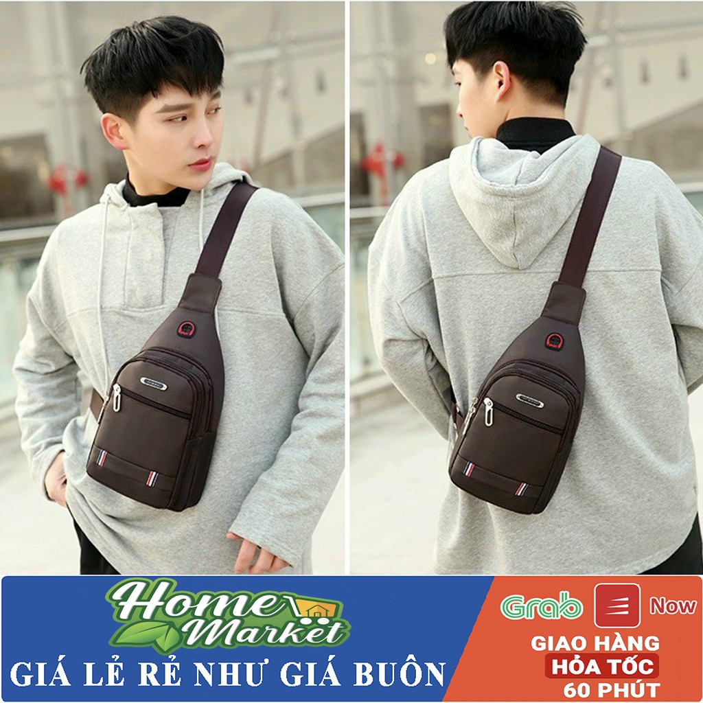 ( Hàng Hot ) Túi đeo chéo nam vải canvas chống nước phong cách Hàn Quốc | BigBuy360 - bigbuy360.vn