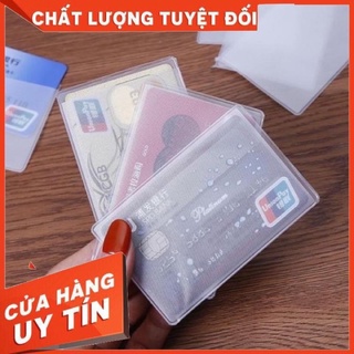 [HOT]🤗 COMBO 10 BAO NHỰA TRONG SUỐT ĐỰNG CCCD