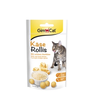 Vitamin Gimcat Phô mai Cheese Rollies cho mèo hộp (140g, 425g )