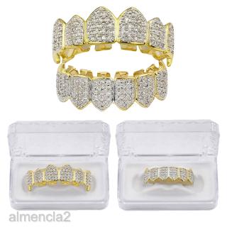 Halloween Crystal 3A Zircon Top Đáy Fang GRILL Miệng