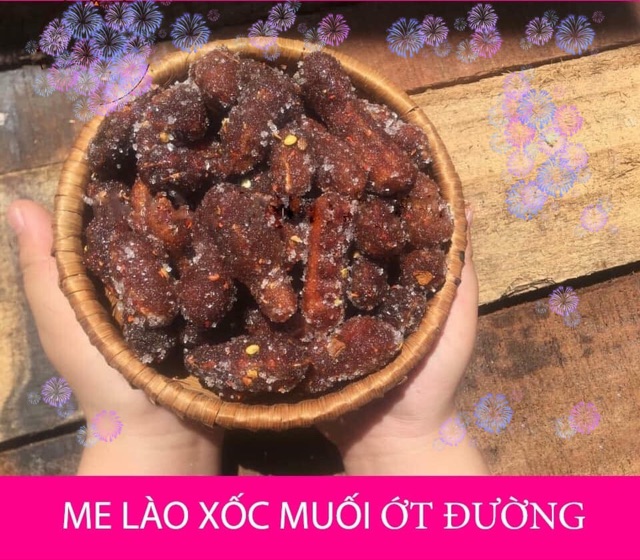 ME LÀO XỐC MUỐI ỚT ĐƯỜNG