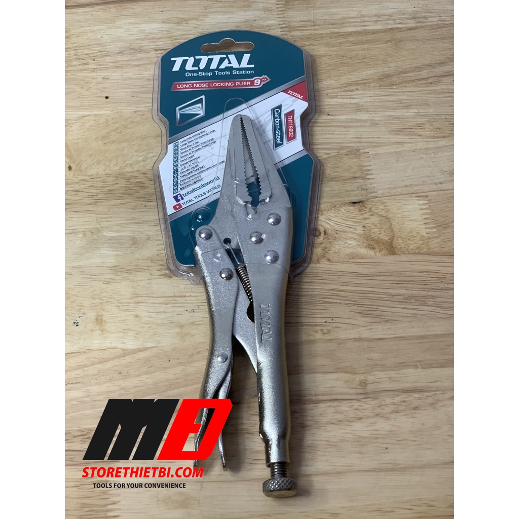 9" Kìm bấm chết mũi dài Total THT19902