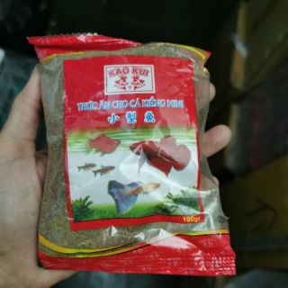 Thức ăn cá cảnh gói 100gr