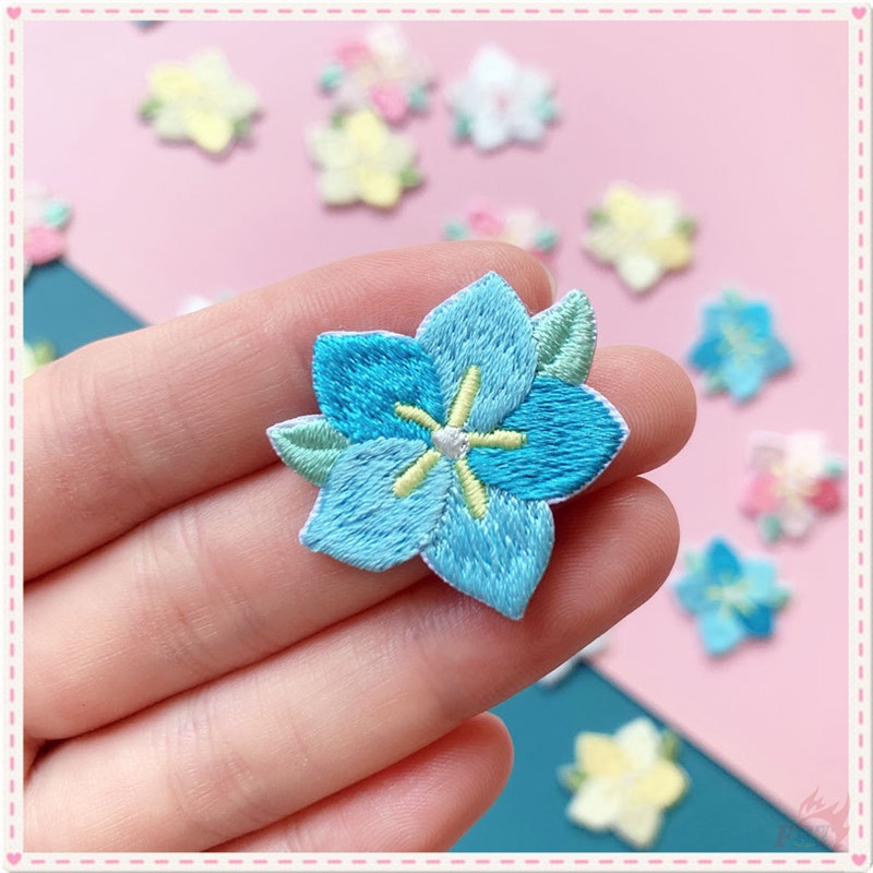 ☸ Miếng Dán Trang Trí Hình Sakura Ngọt Ngào Dễ Thương ☸ 1 Hình Dán Ủi Trang Trí Quần Áo