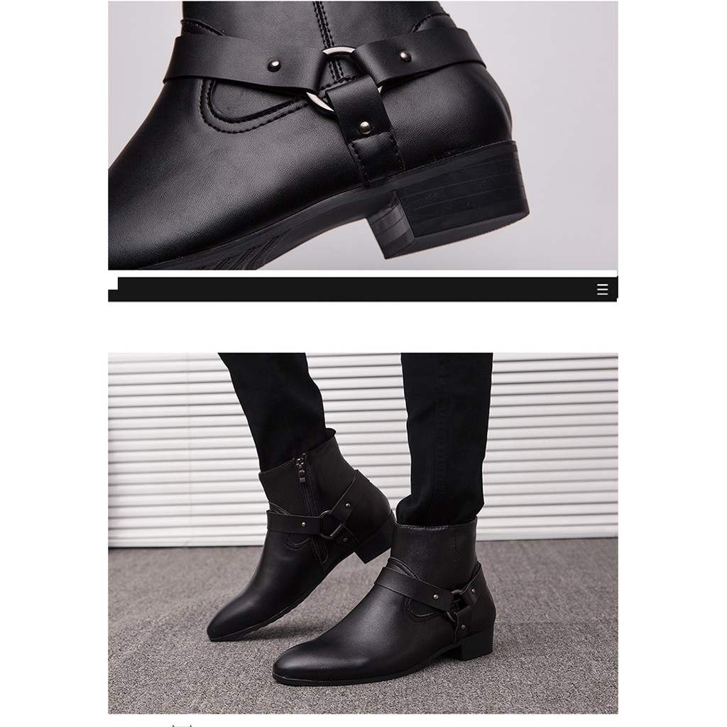 Stylish vintage leather shoes for men