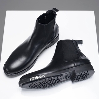 Chelsea boot da bò cực ôm chân