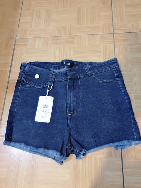 QUẦN SOOC JEAN TÚI NẮP