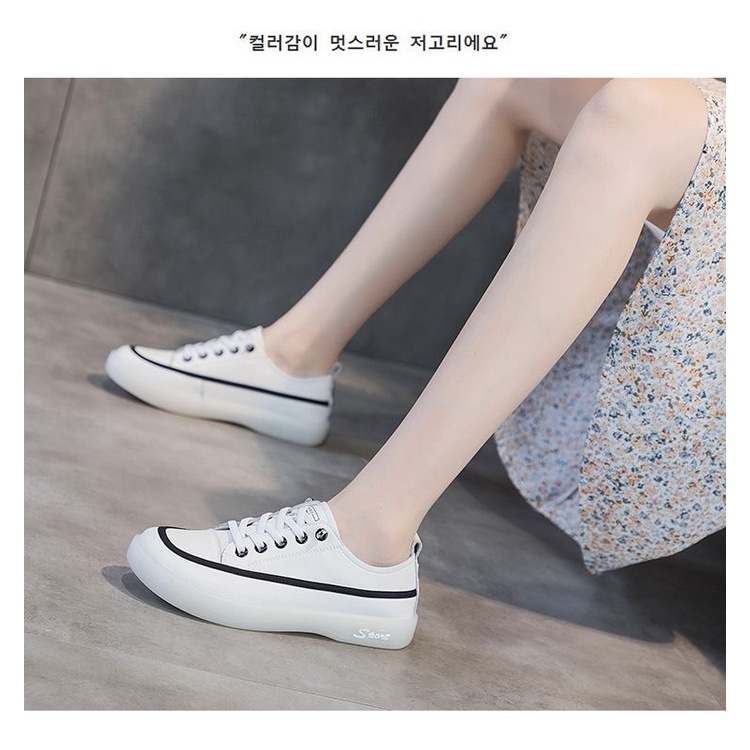 Giày Thể Thao Da Đế Mềm Thời Trang Cho Nữ