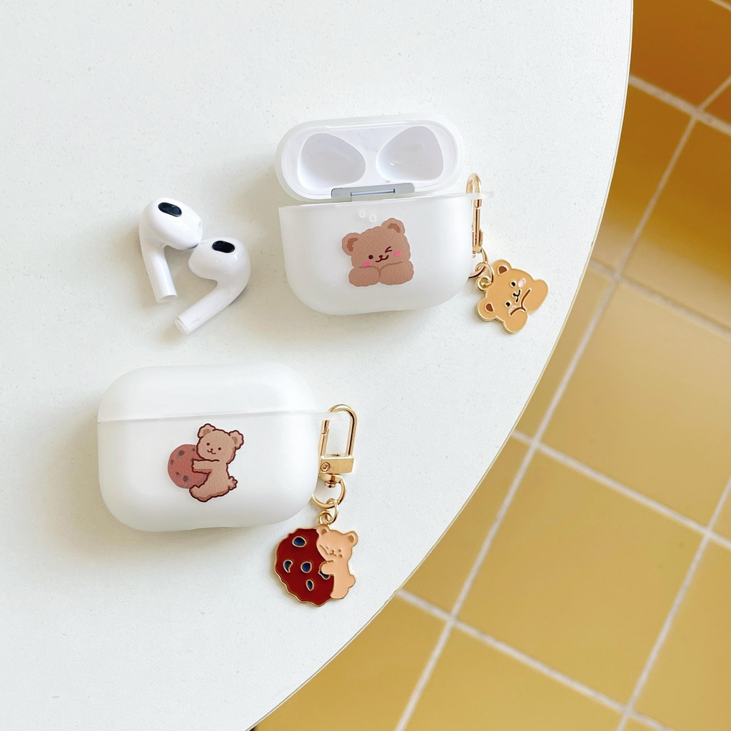 Vỏ Bảo Vệ Hộp Đựng Tai Nghe AirPods3 / AirPods2gen / 3 / 2021 Bằng Da Pu Sang Trọng Ốp