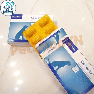 1 Viên Canxi Cho Chó Mèo VIRBAC CALCI DELICE - Chính Hãng - Nhập Khẩu Pháp