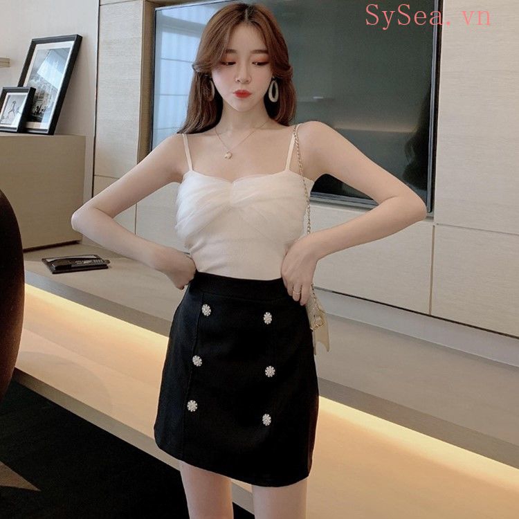 Áo Nữ Không Tay Hở Lưng Thời Trang Quyến Rũ