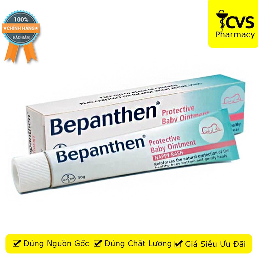 Kem hăm tã cho bé Bepanthen Balm 30g - cvspharmacy