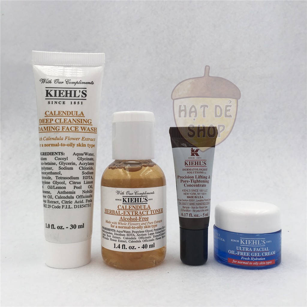 Kiehls Toner Hoa Cúc Calendula Herbal Extract 40ml - 75ml Kiehl s Kieh Kiehl's Nước Hoa Hồng Alcohol-free