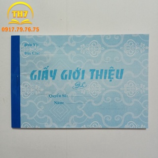Giấy giới thiệu tốt