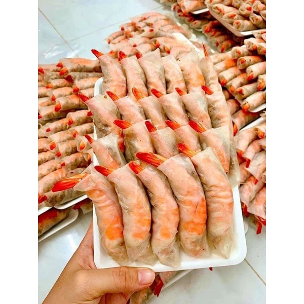 Chả ram tôm đất  Bình Định Thanh Tâm ( Size lớn - 500 gram /hộp)