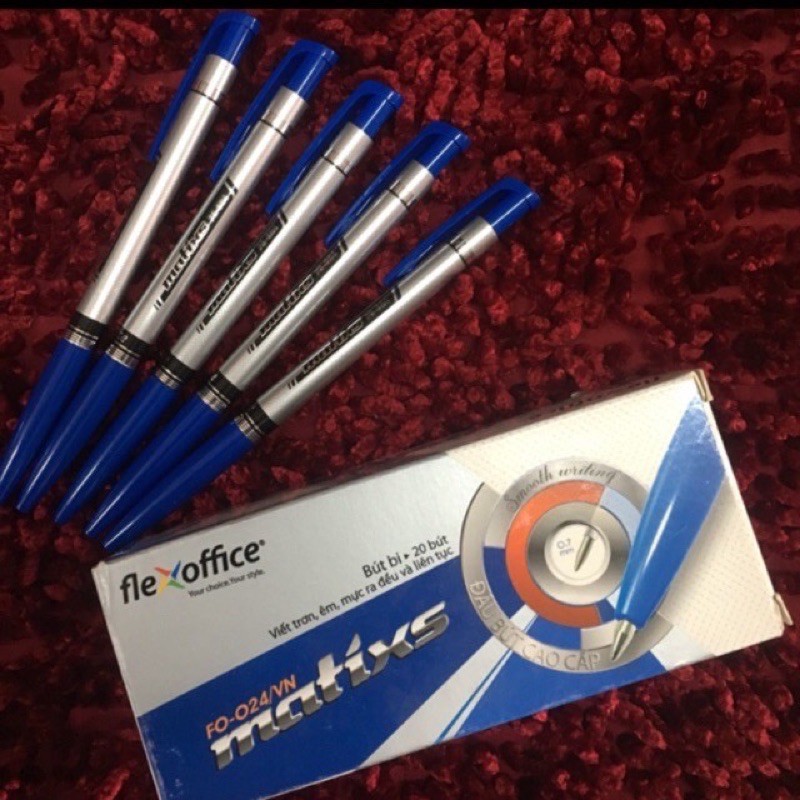 1 Hộp 20 bút bi Thiên Long nét to