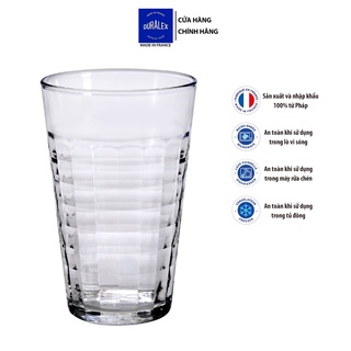 Bộ 6 cao D1062A Duralex - Prisme trong Clear 500ml Thủy tinh cường lực cao cấp Pháp [Chính Hãng]