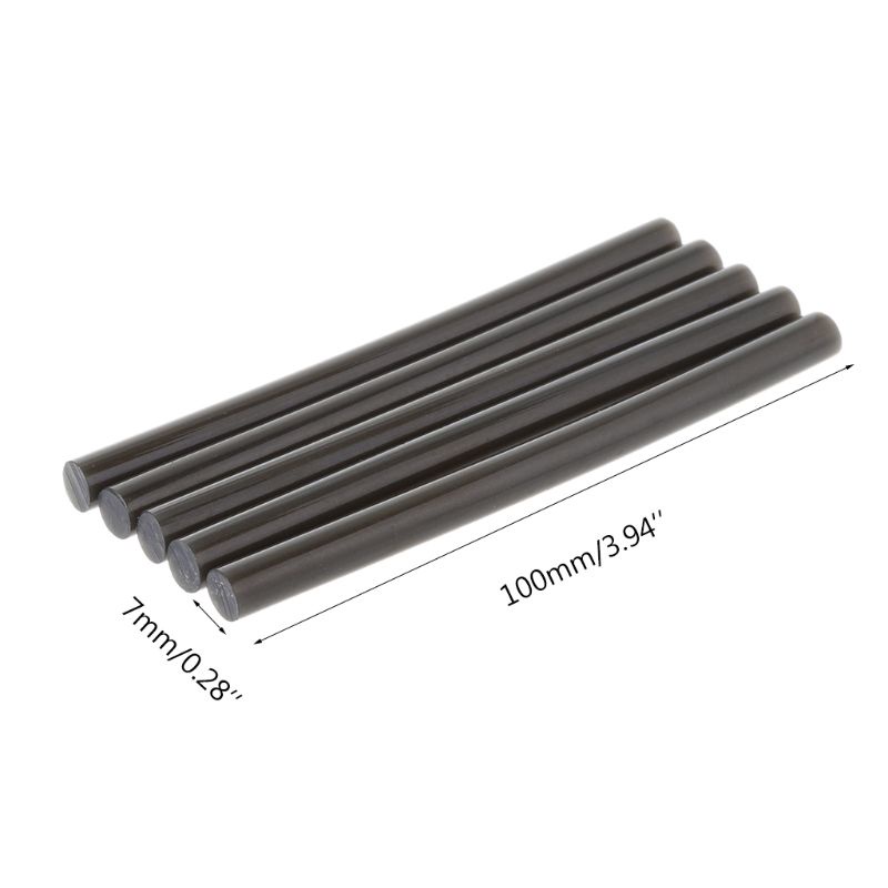 5 Cây Keo Nến 7x100mm Dùng Cho Súng Bắn Keo Thủ Công DIY
