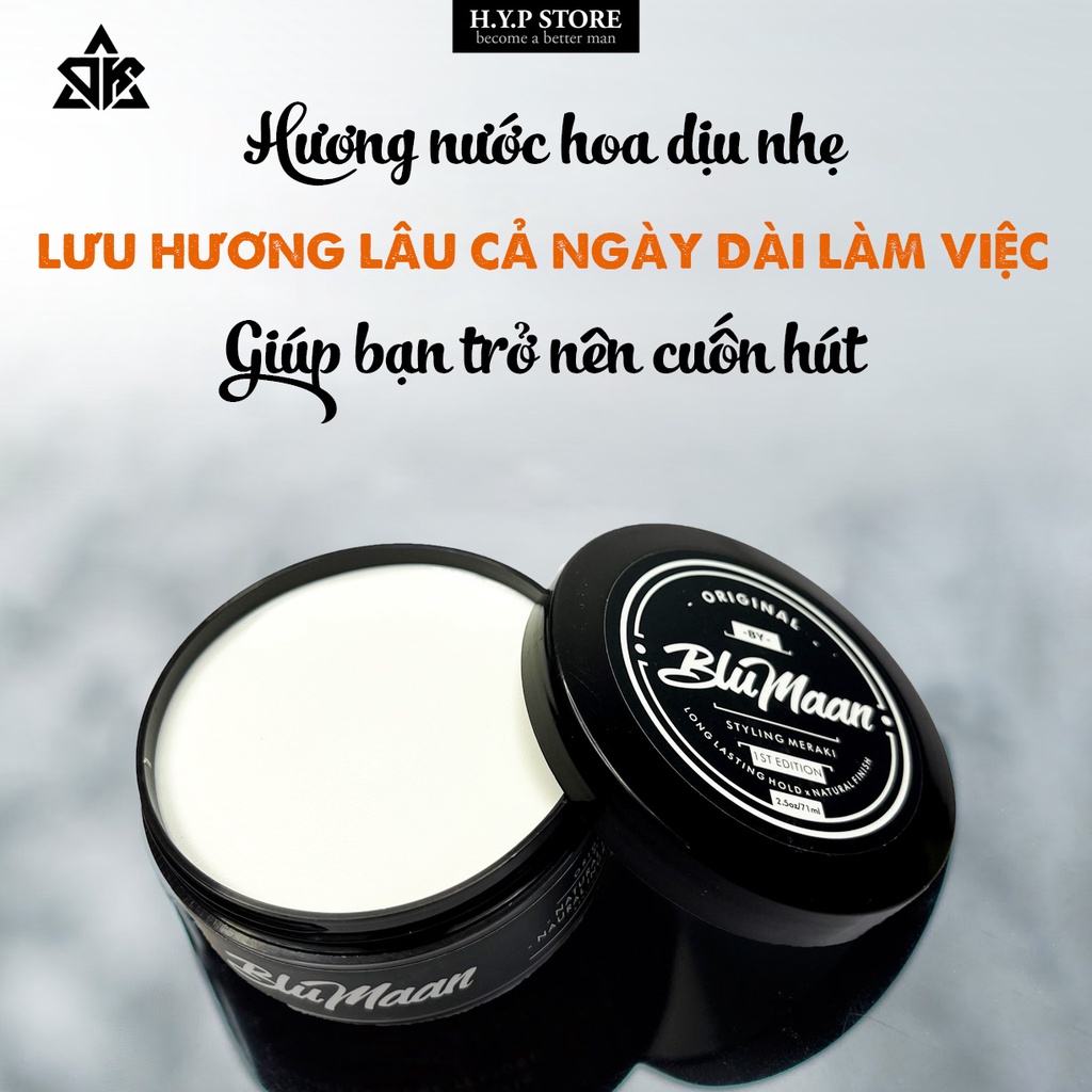 Sáp Vuốt Tóc Blumaan Original Meraki - Sáp Vuốt Tóc Nam Cao Cấp