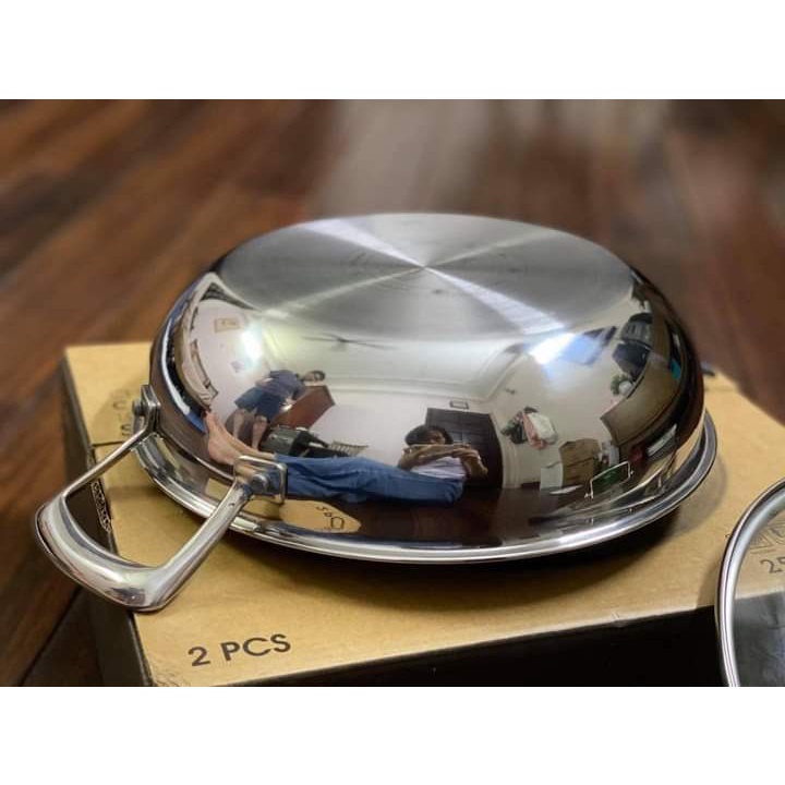 Chảo sâu lòng BlackCube 2 quai cầm Five Sta