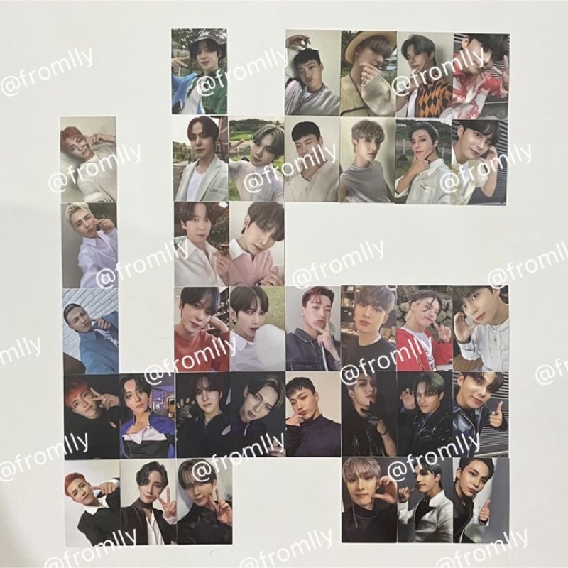 Bộ 3 Thẻ Ảnh Nhóm Nhạc Ateez Chất Lượng