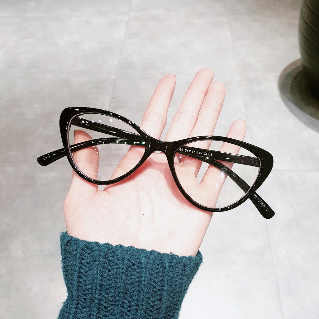 Gọng kính cận mắt mèo dẻo Chilistore Kính cận thời trang Nam nữ 2383