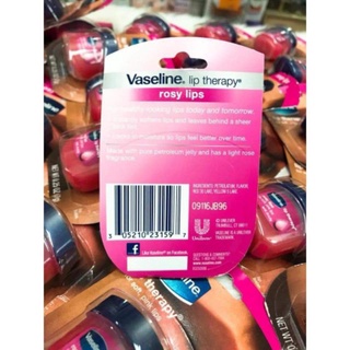🍎FREESHIP🍎Son Dưỡng Môi Vaseline Lip Therapy 7gram 4.9