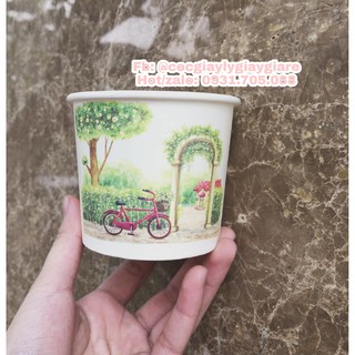 50 Cốc giấy 300ml đựng chè