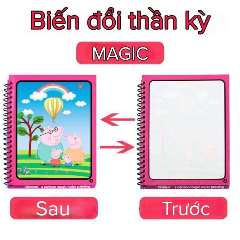 Bộ tô màu nước thần kì  MAGIC WATER hot hit