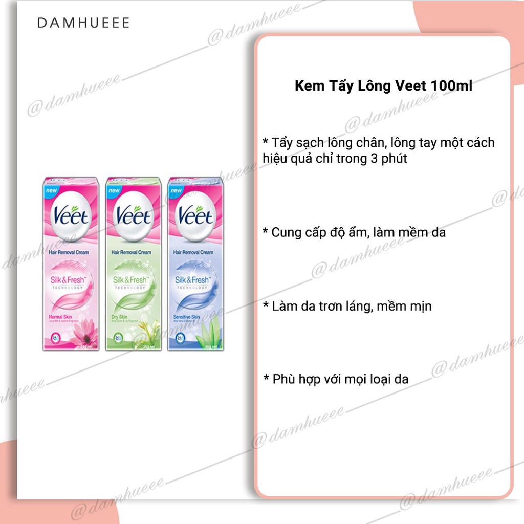 Kem tẩy lông veet ( Hàng Pháp)
