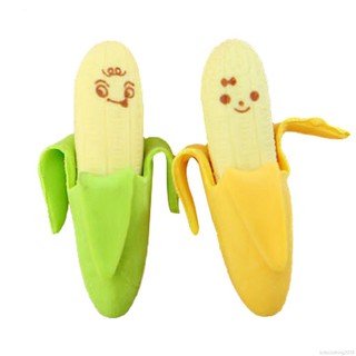 2 gôm tẩy hình quả chuối