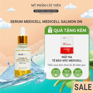 Serum dưỡng da cá hồi Medicell, dưỡng trắng, kiềm dầu giảm mụn, se khít lỗ chân lông, Salmon DN Brightening