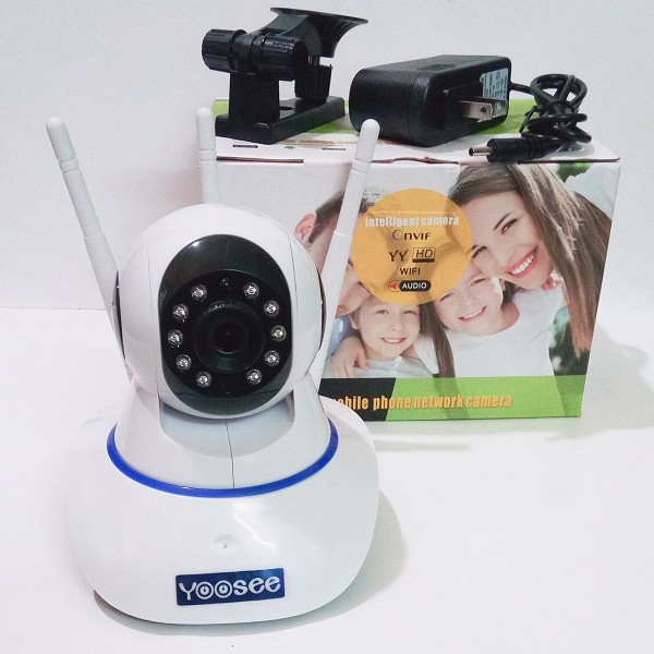 [Tặng Thẻ 32GB] Camera Robot Quay 360 Độ Yoosee 3 Râu 1.0 720P Cài Đặt Đơn Giản