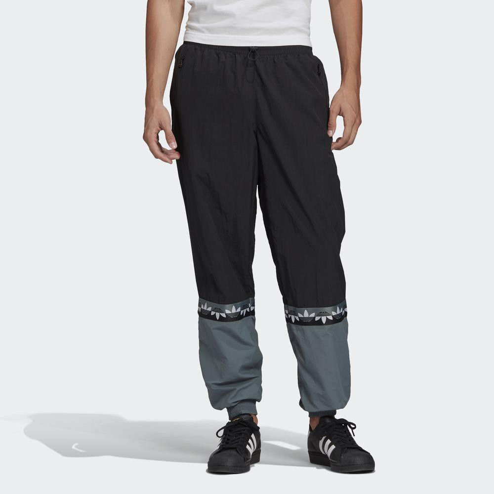 adidas ORIGINALS Track pants Sliced Trefoil Adicolor Nam Màu đen GN3434