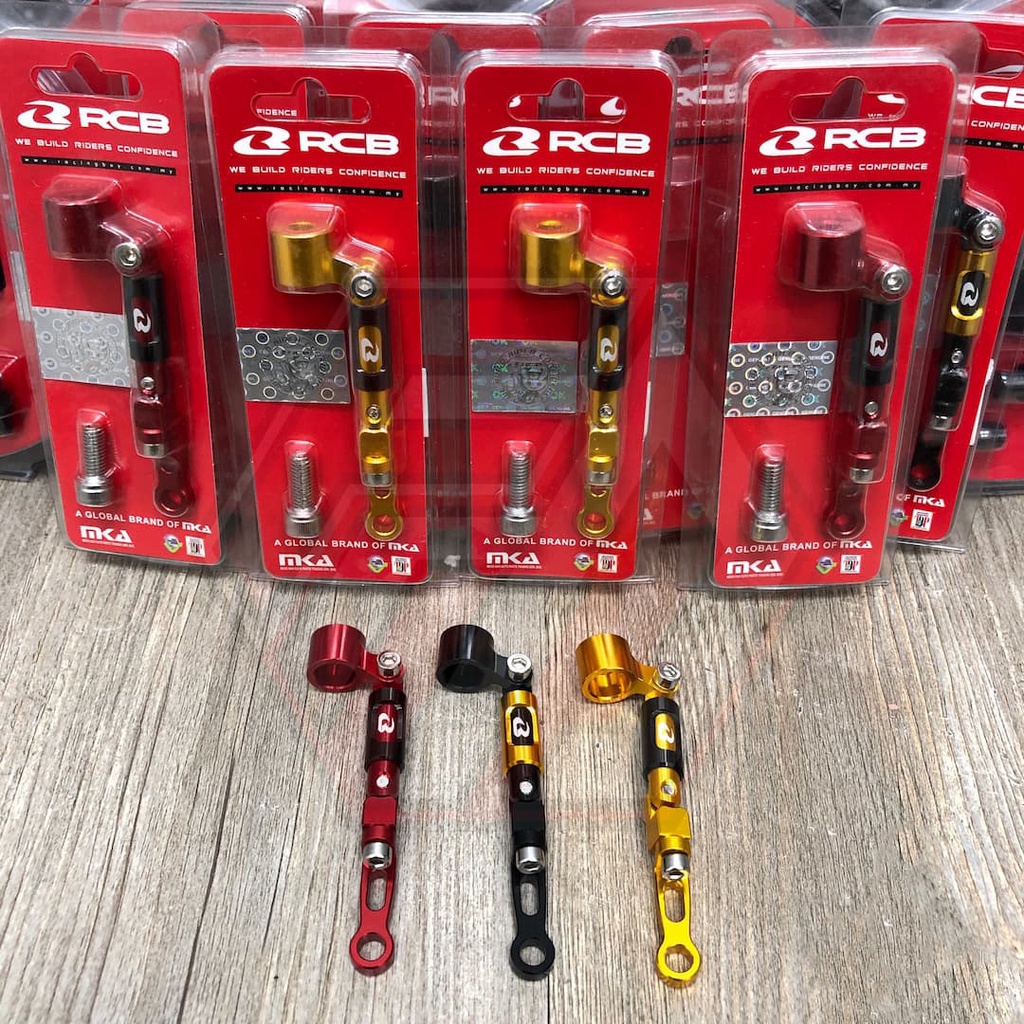 Pát gắn bình dầu RCB chính hãng xe máy nhôm CNC cao cấp hàng cho Winner X, Winner, Exciter 150, Raider, Satria, Sonic,..
