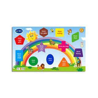 Đồ Chơi Ghép Hình Winwintoys - Bé Vui Học Hình 69442