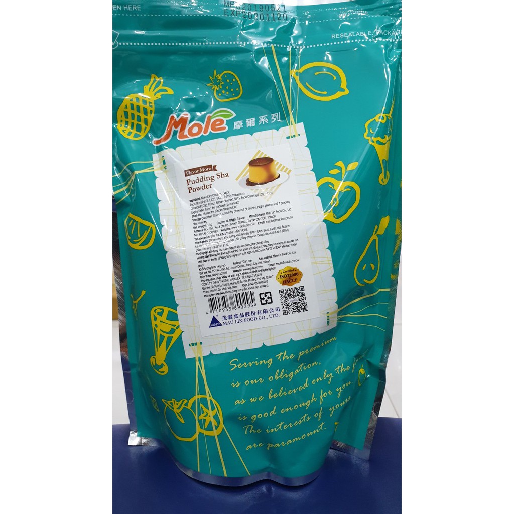 Bột Pudding Trứng 100gram